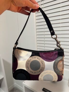 COACH bag -Coach Circle Dot Collection *RARE*-